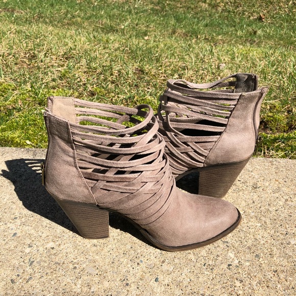 Fergie Shoes - Fergie Weaver Bootie in Doe Color